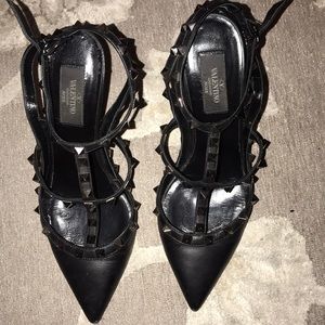 Valentino Rockstud Slingbacks